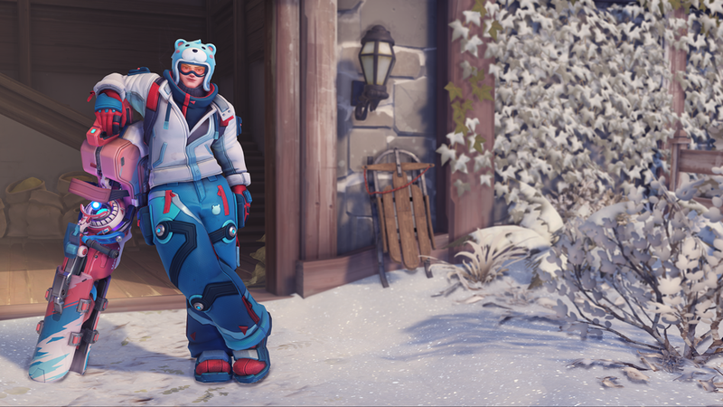 Illustration for article titled Overwatch Winter Update Brings Festive, Furry Skins, But Little Else